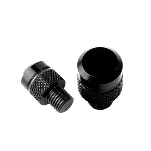 Lochstopfen CNC-gefräste Stopfen Für Motorradspiegel, Passend Für Benelli 502C, 302S, 752S, Leoncino 500, BJ500, 250, BJ250, TRK 502, TNT 300, 600, TRK502X(Nero)