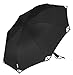 Produktbild Euroschirm teleScope handsfree der Sonnen-, Wander-, Regen- & Trekkingschirm Farbe schwarz - reflective