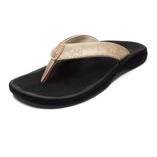 Image of OluKai Ohana Women's Sandals, Water Resistant Flip Flops with Arch Support
