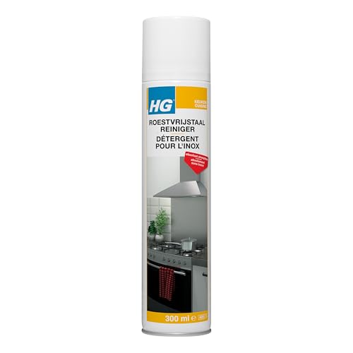 HG détergent pour l'inox, 300 ml Lot de 2