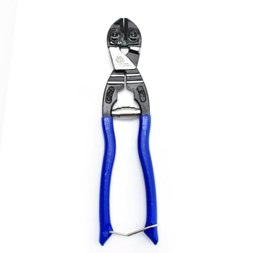 9-inch Mini Bolt Cutters Heavy Duty - Lock Cutter,Fence Cutter,CR-V Steel Blade,Spring-Loaded Design,Soft Grip & Lock for Wires, Chains, Screws, Hardware