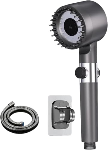 #VerdientProvisionen<br>Duschkopf mit Filter Hochdruck Handbrause mit1 5mSchlauch 4Strahlarten duschkopf Wassersparend mit Filtration