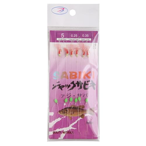 6pcs Luminelybean String Hook SaltwaterlHނ胋A[ʉa^bNXgOXgOtbNgp₷wobblersA[xCg^bN