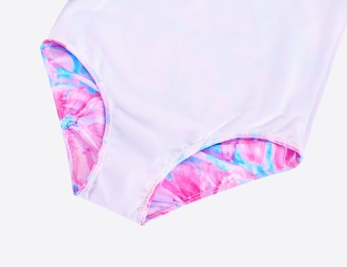 Image of Girls Swimsuits One-Piece Bathing Suits Multicolor Kids Sport Summer Beach Swimwear for 2-10 Years Old