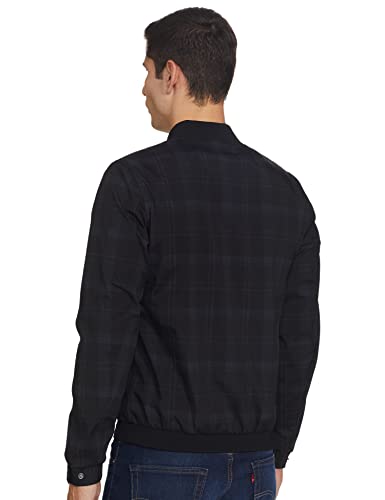 Image of Arrow Men's Full Sleeves Checkered Jacket
