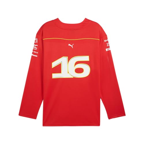 Scuderia Ferrari - Charles Leclerc Hockey Jersey - Men's Fit - Red - Size: M