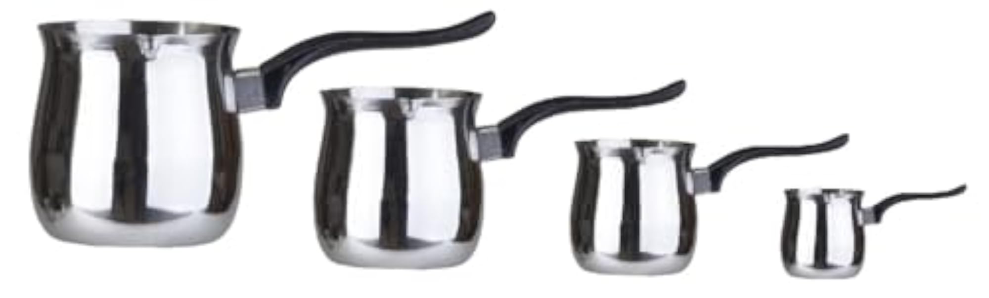 Stainless Steel 4-Piece Tea/Coffee/Gravy Warmer Set