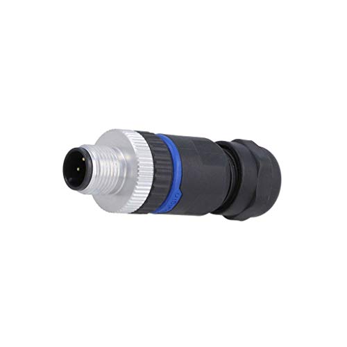PXPPAM12FIM03ASTPG9 Prise mâle M12 code A 3 PIN pour intégration automate