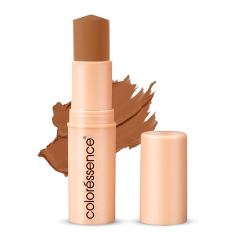 Image of Coloressence Panstick Concealer Foundation Makeup Stick, Toffee Warm, 10gm | Full Coverage | Long Lasting | For All Indian Skin Types | Lightweight