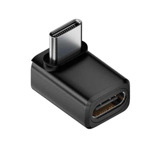 Adaptador USB 5.0 macho a hembra ángulo con 240W USB-C miniatura 1