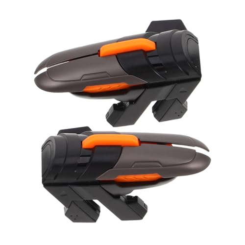 Veemoon 対六指ゲームトリガー ゲームコントローラー アクセサリー 高精反動抑制設計 スマホ タブレット対応 多機能ボタン配置で操作迅速オ