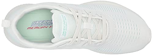 Skechers Tênis feminino de cano baixo, EU, Off White, 10