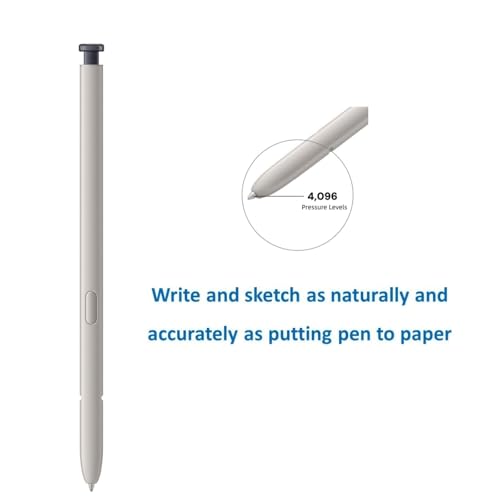 Image of S25 Ultra S Pen Replacement for Samsung Galaxy S25 Ultra 5G All Versions, Galaxy S25 Ultra Stylus Pen + Replacement Tips (Black)