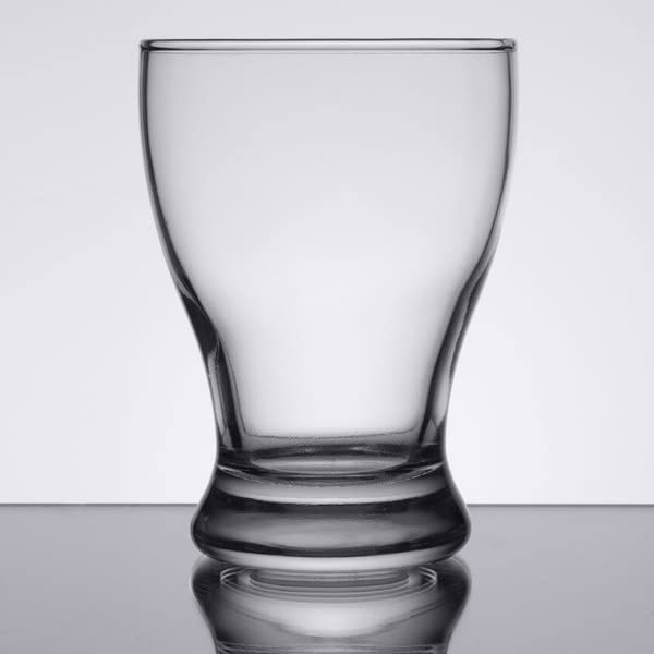 SET of 6, Libbey 12267 Atrium 7 oz Juice Glass w/Signature Party Picks