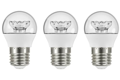 Image of LEDVANCE Osram 4.9 Watt E27- Dimmable- Led Lamp- Screw /Thread Type Lamp /Bulb- Round- Warm White 2700K- Pack of 3