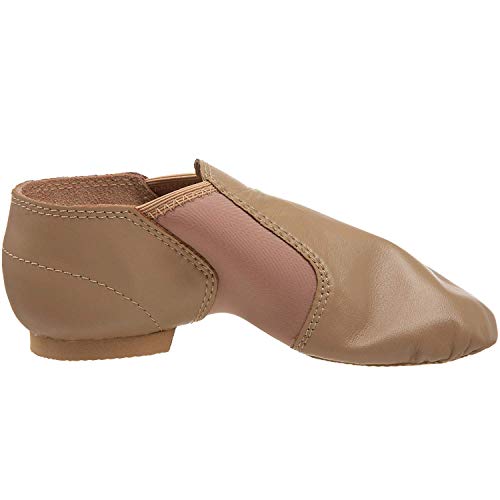Dance Class GB600 Leather/Spandex Gore (Toddler/Little Kid/Big Kid),Caramel,4 M US Big Kid