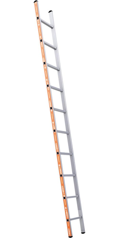 Tubesca - Echelle simple en aluminium 14 échelons Haut. d'accès 5,01m - PRONOR Tubesca Comabi