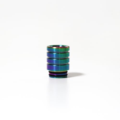 WratryParts Modèles personnalisés 510 et 810 Filetage en Acier Inoxydable et résine Adaptateur de connecteur (810 SS Type C)