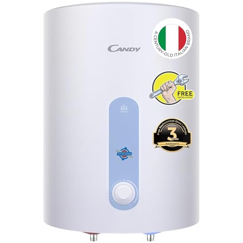 Image of Candy Water Geyser 25 Ltr 4 Star Electric Geyser 2000W Water Heater for Home Free Installation| Warranty 7 Yr on Tank| Shock Proof| Glass-lined Tank| Advanced Multi-Layered| Wall-Mounted