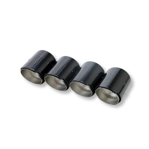 Tuyau d'échappement carbone 70mm pour silencieux BMW M2 F87 et M3 F80