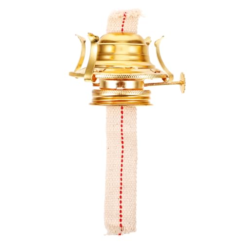 Regulador para Lámpara de Queroseno de Metal Retro Quemador de Mecha para Lámpara de Aceite Base Resistente de Latón para Suministro Kerosene