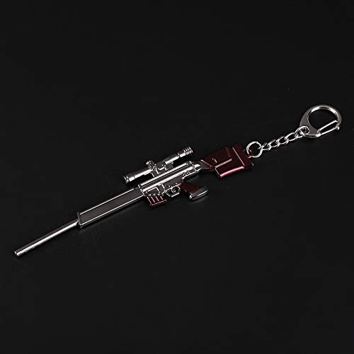 BGTR Keyring Keychain Fashion PUBG Eat Chicken Keychain Battlegrounds Backpack Battle Frying Pan Helmet 98k Key Ring Woman Man Jewwlry Keyrings Keychains Key Chains Key Rings (Color : 95)