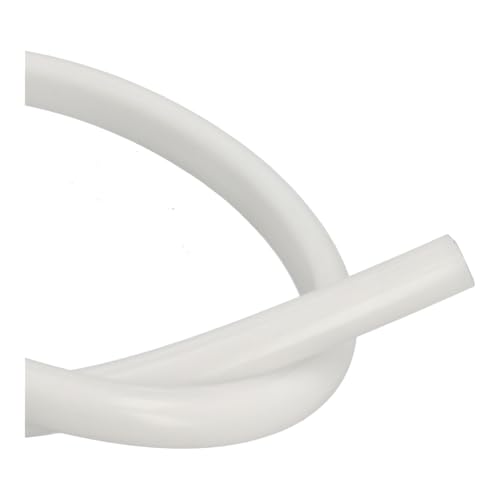 JANDEI – 5 Meter Flexibles Silikonprofil für LED-Streifen mit Leiterplatten bis 10 mm Breite. 270° Lichtabstrahlwinkel, 15 mm x 13 mm Halbkreisform. Für den Außenbereich Geeignet, Weiß