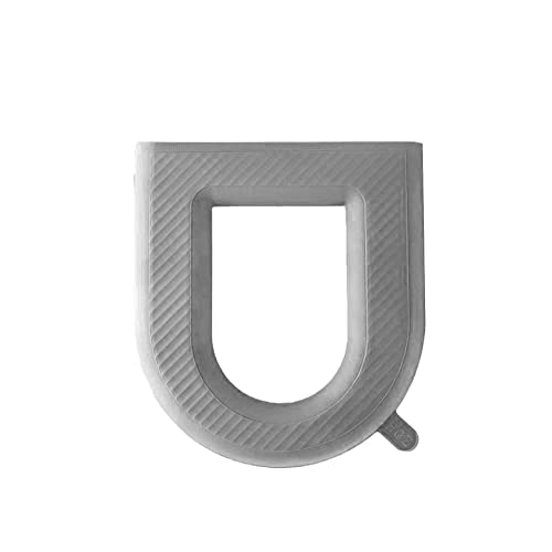 Jinmoioy 便座カバー 便座シート O型 U型 V型便座対応 兼用 取っ手付き EVA 防水 抗菌 滑り止め 拭けるらくらく 洗える 再利用可能 ユニバーサル 四季通用 おしゃれ 北欧風 多機能 新築祝い 引越し祝い プレゼント ギフト 贈り物 (グ