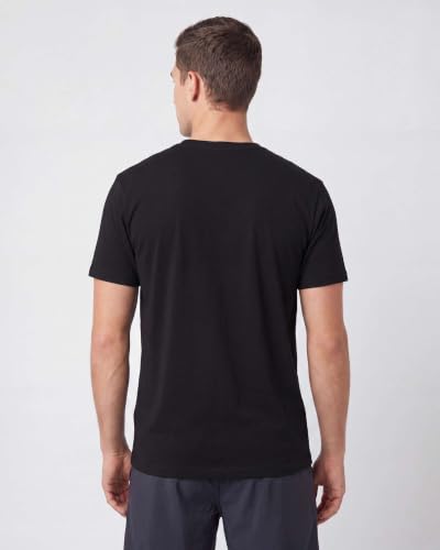 Image of Real Essentials 3 Pack: Mens Casual Long & Short Sleeve Cotton Henley Lightweight Button T-Shirt, Long Sleeve - Set