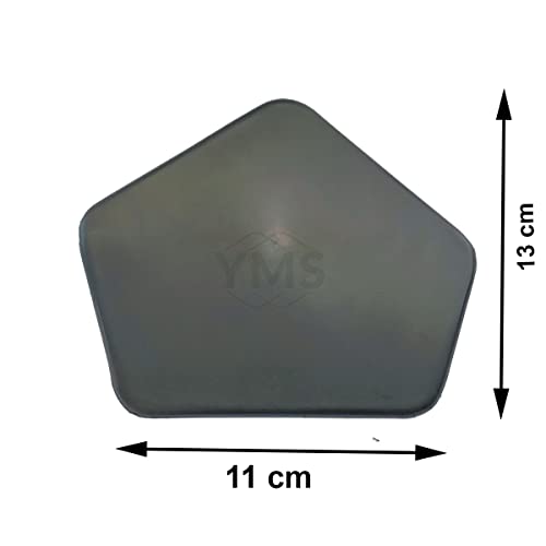Image of YMS Designer Texture Painting Tool Spatula Special 3D Effect DIY for Wall Decor (Black, Pack of 4)