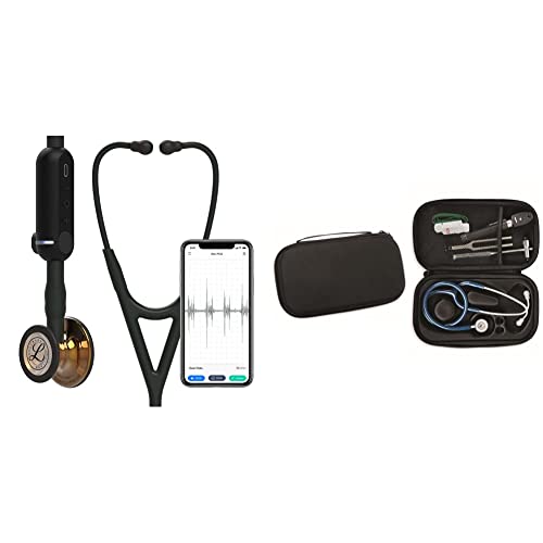 Stéthoscope numérique 3M Littmann CORE élimine les bruits parasites avec étui GIMA Classic
