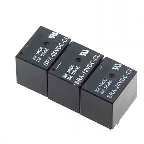 Relé de potencia de 24V SRA-24VDC-CL contra sobrecargas y parpadeos en luces de coche
