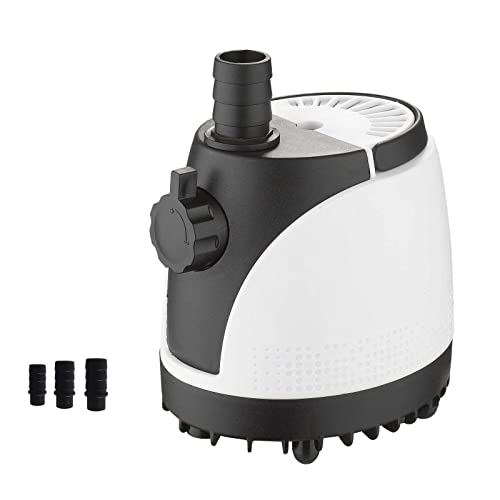 Carefree Fish 133-800GPH Aquarium Adjustable Water Pump Fish Tank Circulation Pump Quick Water Change Submersible Fountain Water Pump