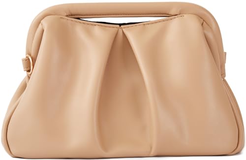 Image of Evening Bag Clutch Purse for Women Top-handle Clutch Bag Detachable Chain Crossbody Bag Party Wedding Handbag
