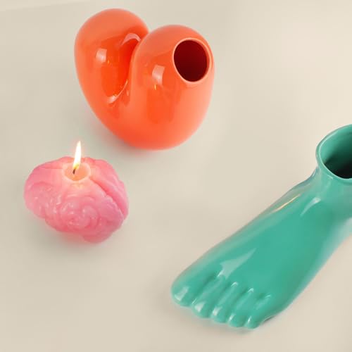 Vase pour pied original objet décoration maison moderne pot fleur - 4