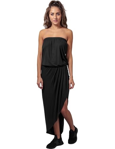Urban Classics Damenkleid aus Viskose, sommerliches Bandeau-Kleid für...
