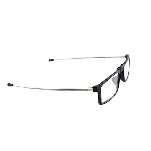Image of Earth Folding Reading Glasses - Blue Cut Lens With Antireflection & Ultra Light Weight For Men & Women - Black Frame