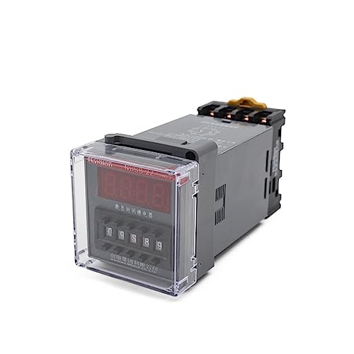 Relé de retardo digital DH48S-2Z temporizador de tiempo ajustable 12V 24V 220V 8 pines
