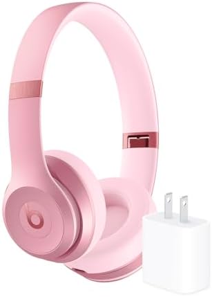 Beats Solo 4 Wireless Headphones with 20W Power Adapter - Metalli...