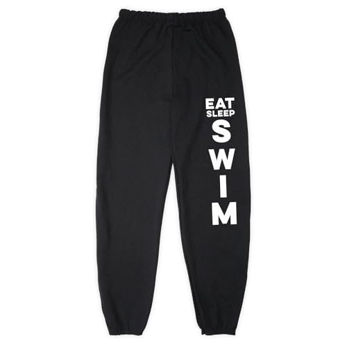 Eat Sleep Swim Sweatpants | Swim Apparel by ChalkTalk Sports | Multiple Colors | Youth and Adult Sizes