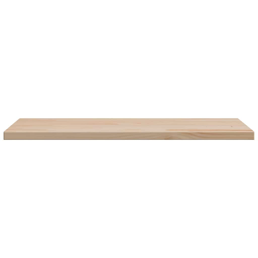 Blat stołu z litego drewna sosnowego 80 x 50 x 1,7 cm prostokątny