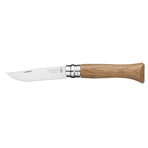 Opinel 254101 - Navaja, Madera de Roble, n.º 0,6-7,3 cm