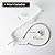Angora Bidet Attachment for Toilet – Non-Electric Cold Water Bidet with Adjustable Pressure, Self-Cleaning Nozzle, Front & Rear Wash, Universal Fit, Easy Install, White