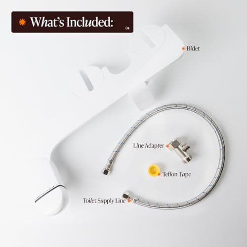 Save 55% on Angora Bidet Attachment – Non-Electric, Adjustable Pressure