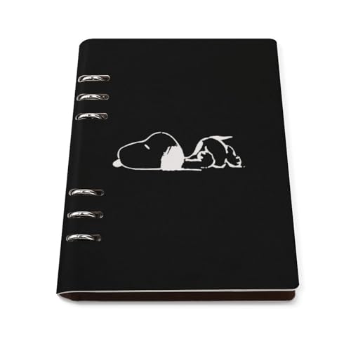 スヌーピー ルーズリーフ さらさら書ける メモ帳 ダイアリー ノート キャンパスノート 用途別 日記 A5 日記帳