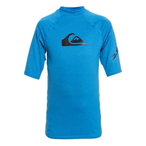 Quiksilver Licra de Manga Corta UPF 50 All Time Jungen 8-16 Azul M/12 Cover