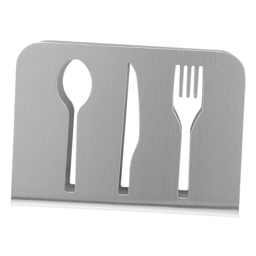 Cabilock Soporte De Servilletas De Acero Inoxidable Para Mesa Elegante Dispensador De Servilletas De Para Restaurantes y Hogar Organizador De Servilletas En Comedor