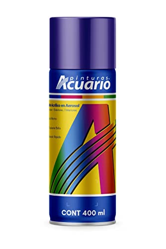 Encuentra pintura acrílica en aerosol marca pinturas acuario, en la categoría de pintura en aerosol de uso general. Pintura acrílica en aerosol Marca Pinturas Acuario 3