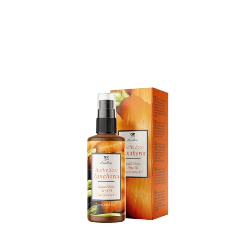 QKnatur Trockenes Karottenöl 100 ml. Schnelle Absorption. Natürlicher Solarbräuner spendet Feuchtigkeit verjüngt und verleiht der Haut Leuchtkraft
