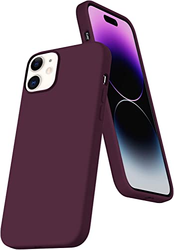 Image of DIZORO Samsung S25 Ultra Case, Compatible with Mag Safe, Matte Luxury Metallic Luster Flexible TPU Wireless Charging Shockproof Case with Camera Protector - 11 Wine